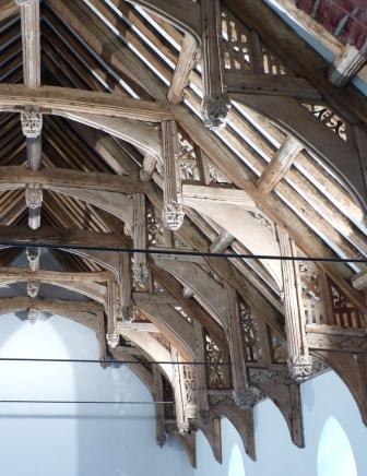 Gestingthorpe nave roof